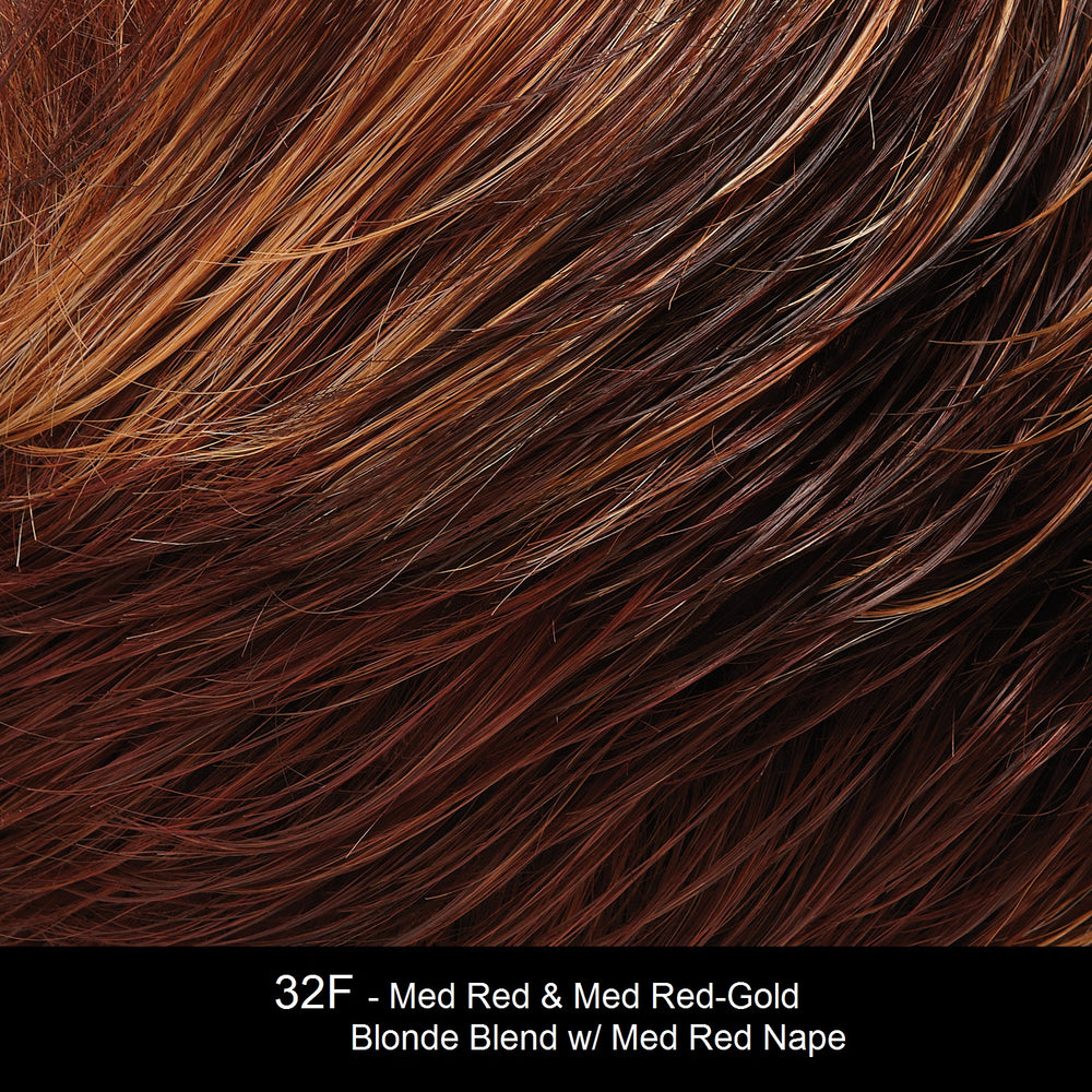 32F CHERRY CRÈME | Dark and Medium Red Brown, Light Red-Gold Blonde Blend