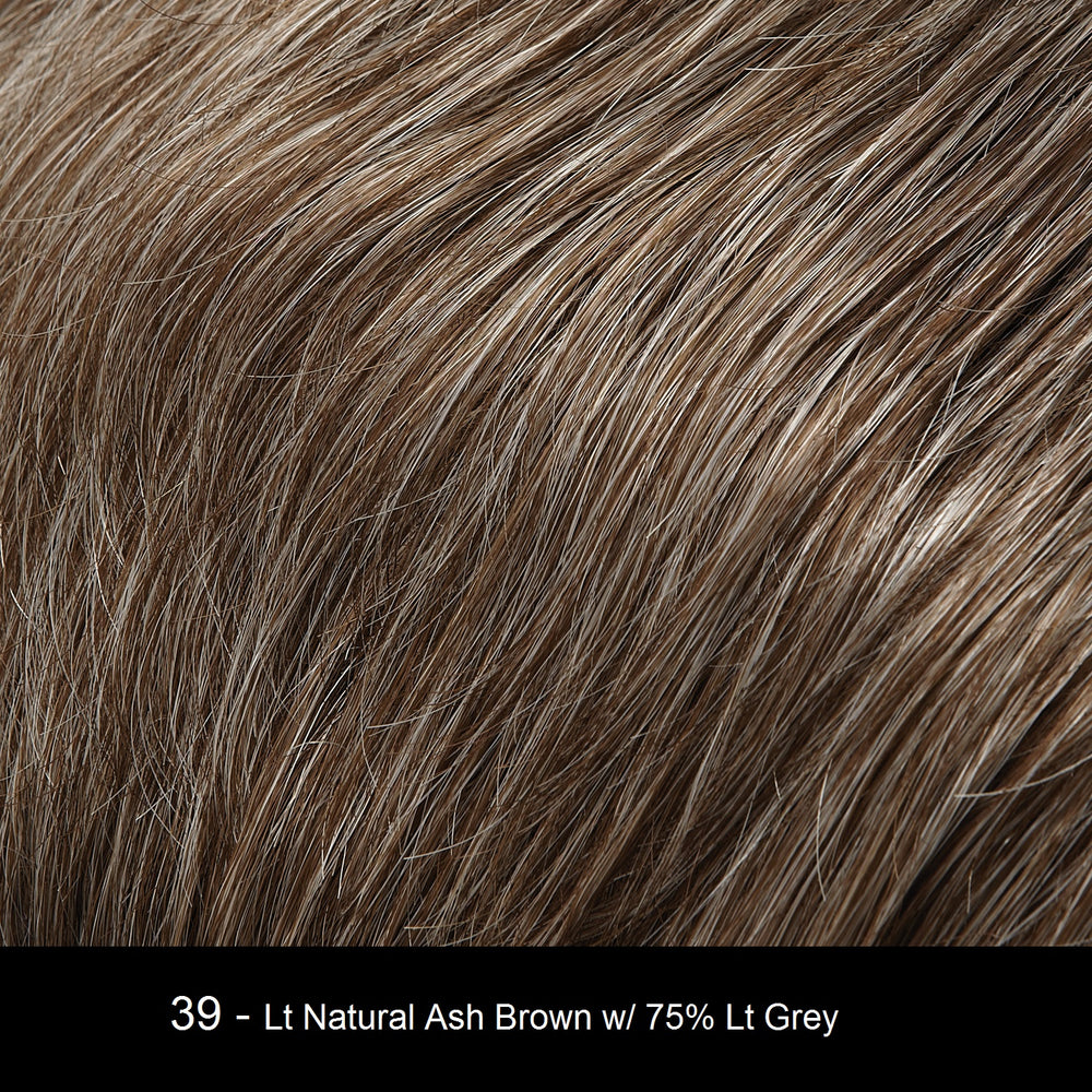 39  Light Natural Ash Brown w/ 75% Light Grey