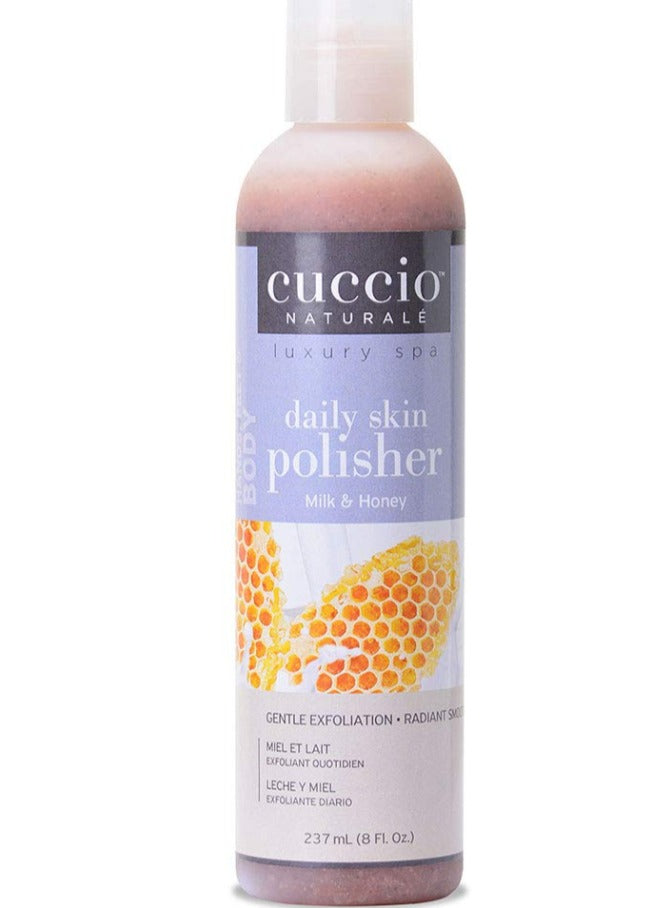 Cuccio Naturalé Milk & Honey Daily Skin Polisher, 8floz