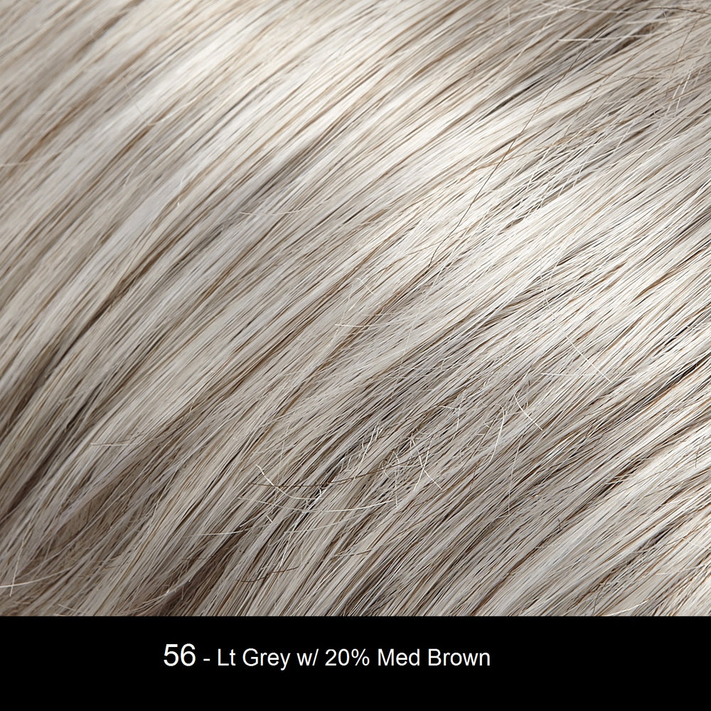 56 - LT GREY W/ 20% MED BROWN