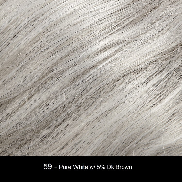 59 - Pure White w/ 5% Dk Brown