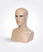 17" Tall Male Mannequin Head