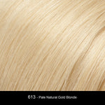613/102S8 | Pale Natural Gold Blonde and Pale Platinum Blonde Blend, Shaded with Medium Brown