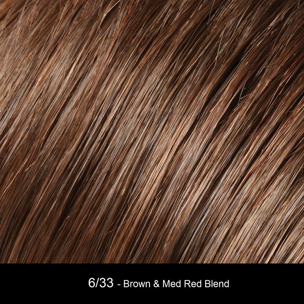 6/33 - Brown & Med Red Blend
