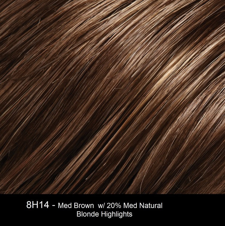 8H14 HOT COCOA | Medium Brown with 33% Medium Natural Blonde Highlights