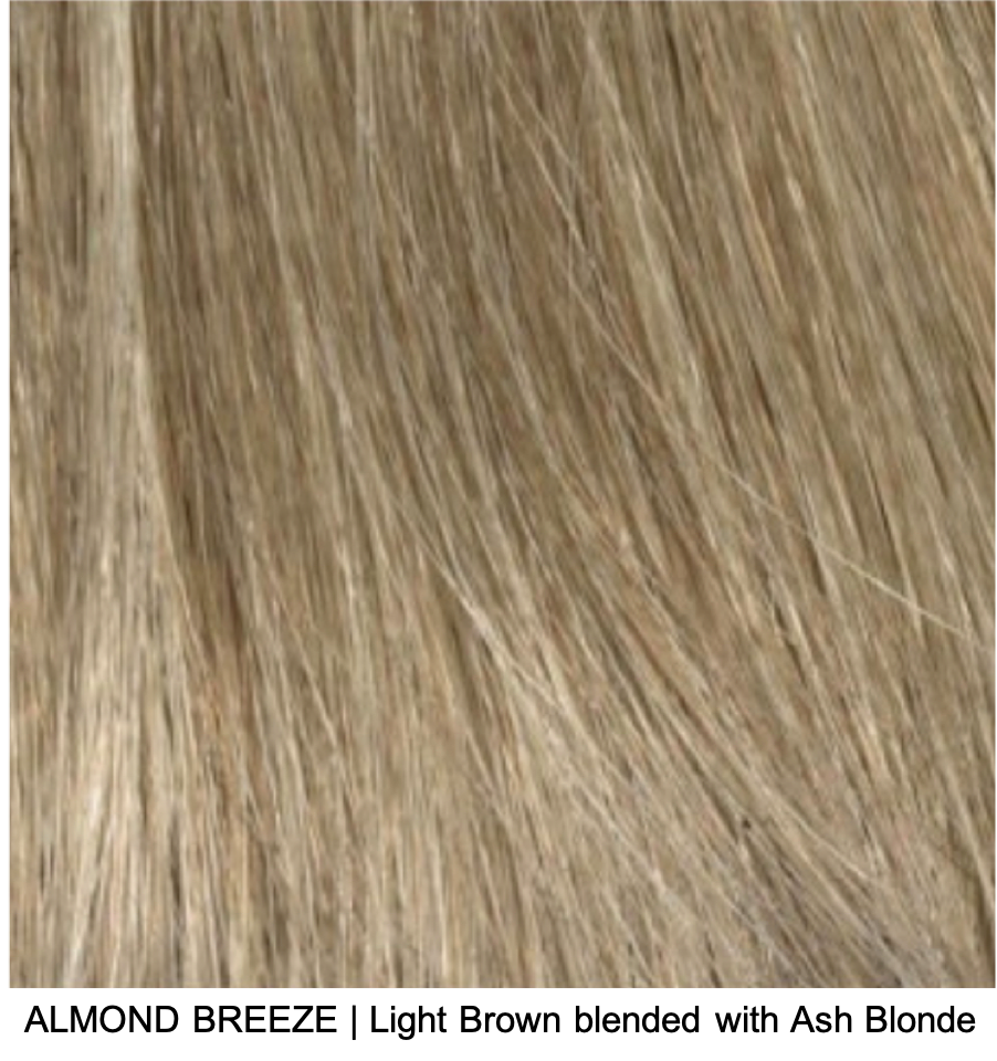 ALMOND BREEZE | Light Brown blended with Ash Blonde