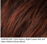 AUBURN MIX | Dark Auburn, Bright Copper Red, and Warm Medium Brown blend