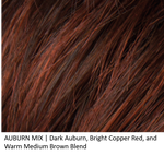 AUBURN MIX | Dark Auburn, Bright Copper Red, and Warm Medium Brown Blend 