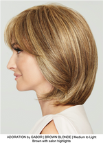 ADORATION by GABOR | BROWN BLONDE | Medium to Light Brown with salon highlights 