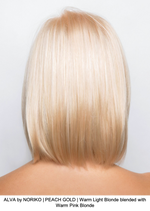 ALVA by NORIKO | PEACH GOLD | Warm Light Blonde blended with Warm Pink Blonde
