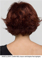 ANGIE by ENVY | DARK RED | Auburn with Brighter Red highlights