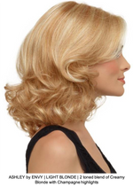 ASHLEY by ENVY | LIGHT BLONDE | 2 toned blend of Creamy Blonde with Champagne highlights 