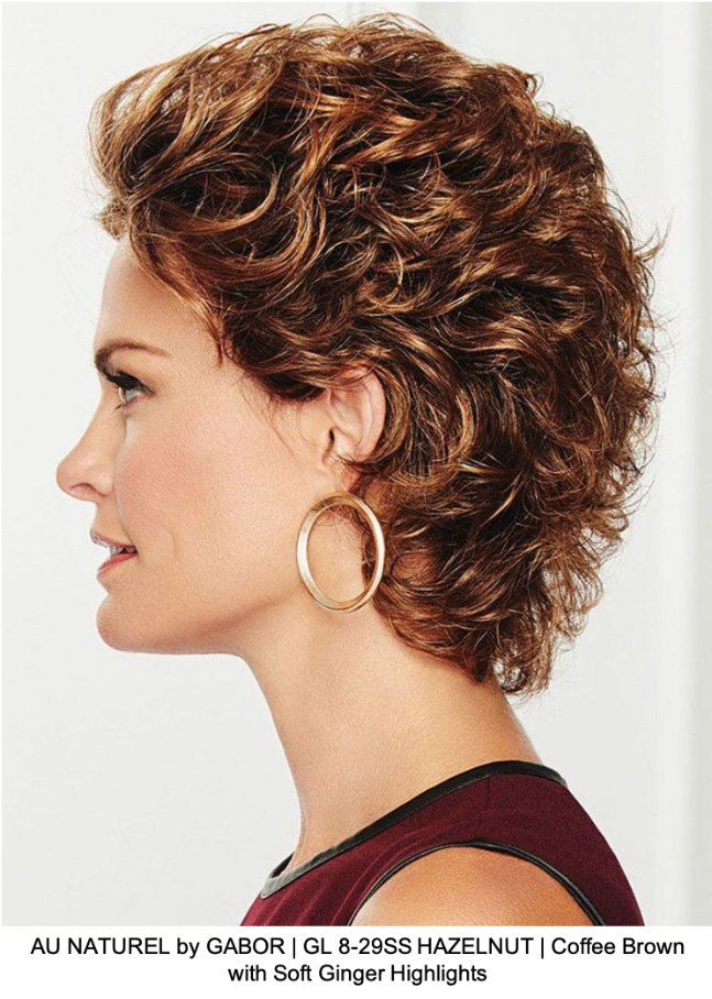 AU NATUREL by GABOR | GL 8-29SS HAZELNUT | Coffee Brown with Soft Ginger Highlights