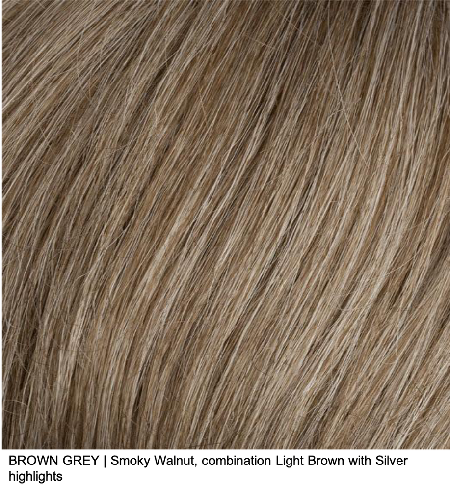 BROWN GREY | Smoky Walnut, combination Light Brown with Silver highlights 