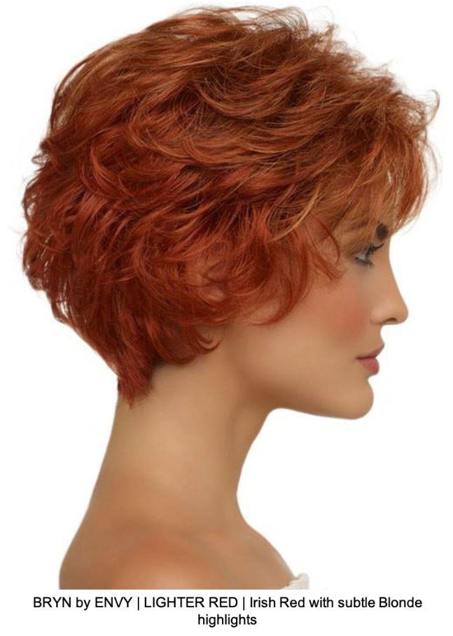BRYN by ENVY | LIGHTER RED | Irish Red with subtle Blonde highlights