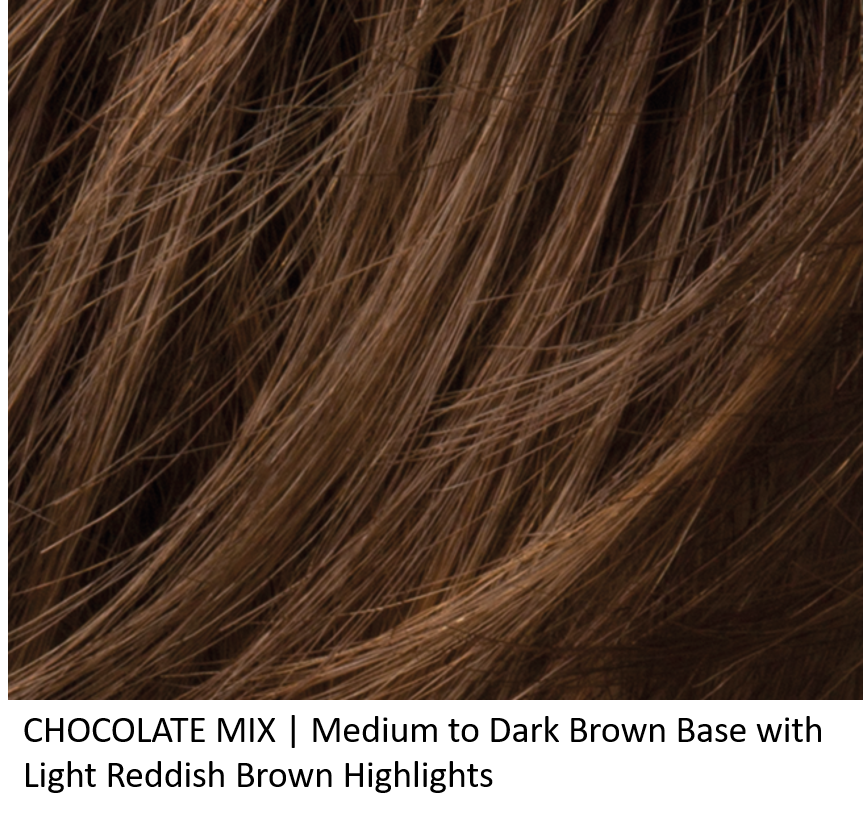 CHOCOLATE MIX | Medium to Dark Brown Base with Light Reddish Brown Highlights