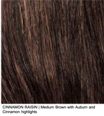 CINNAMON RAISIN | Medium Brown with Auburn and Cinnamon highlights