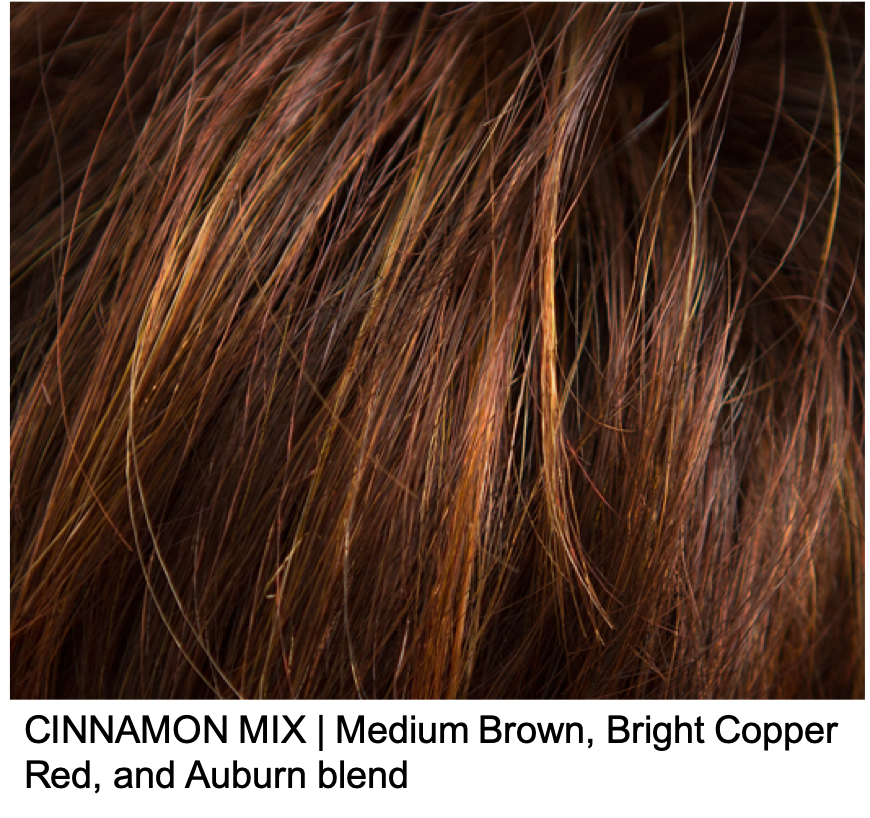 CINNAMON-MIX | Medium Brown, Bright Copper Red, and Auburn blend