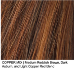 COPPER MIX | Medium Reddish Brown, Dark Auburn, and Light Copper Red blend
