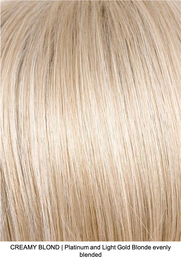 CREAMY BLOND | Platinum and Light Gold Blonde evenly blended