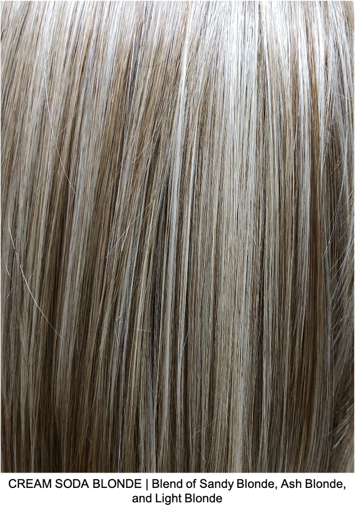 CREAM SODA BLONDE | Blend of Sandy Blonde, Ash Blonde, and Light Blonde 