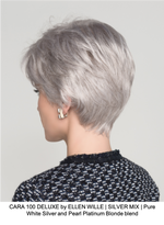 CARA 100 DELUXE by ELLEN WILLE | SILVER MIX | Pure White Silver and Pearl Platinum Blonde blend