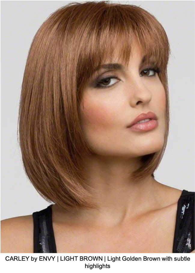 CARLEY by ENVY | LIGHT BROWN | Light Golden Brown with subtle highlights 