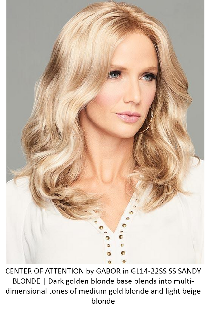 Center Of Attention Synthetic Lace Front Wig (Mono Part)