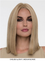 Chelsea Human Hair / HF Synthetic Blend Lace Front Wig (Mono Top)