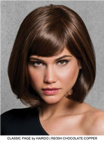 Classic Page HF Synthetic Wig (Basic Cap)