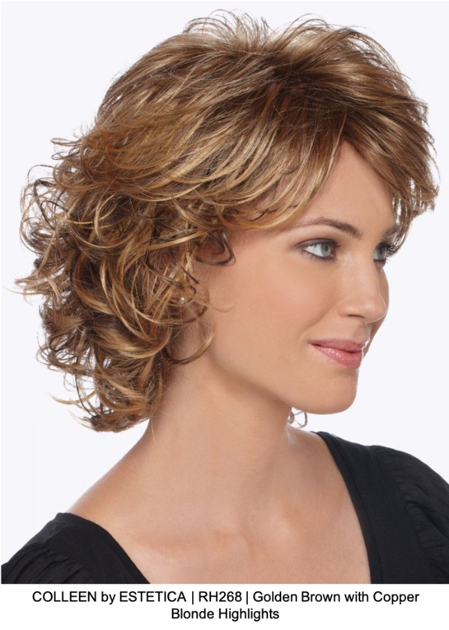 COLLEEN by ESTETICA | RH268 | Golden Brown with Copper Blonde Highlights 