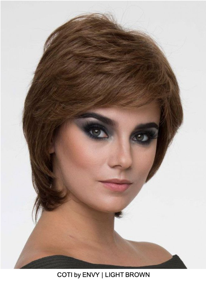 Coti Human Hair / HF Synthetic Blend Lace Front Wig (Mono Top)