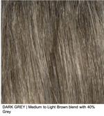 DARK GREY | Medium to Light Brown blend with 40% Grey