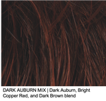 DARK AUBURN MIX | Dark Auburn, Bright Copper Red, and Dark Brown blend