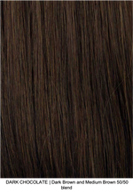 DARK CHOCOLATE | Dark Brown and Medium Brown 50/50 blend