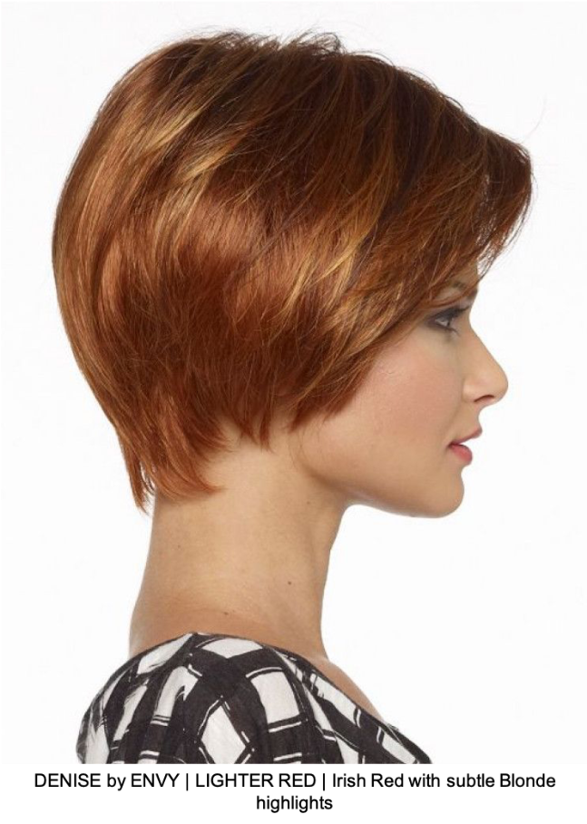 DENISE by ENVY | LIGHTER RED | Irish Red with subtle Blonde highlights