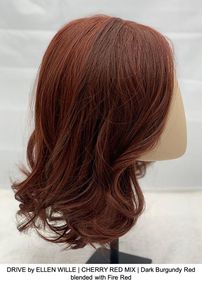 DRIVE by ELLEN WILLE | CHERRY RED MIX | Dark Burgundy Red blended with Fire Red