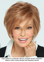 EASY DOES IT by RAQUEL WELCH | RL30/27 RUSTY AUBURN | Medium Auburn evenly blended with Strawberry Blonde