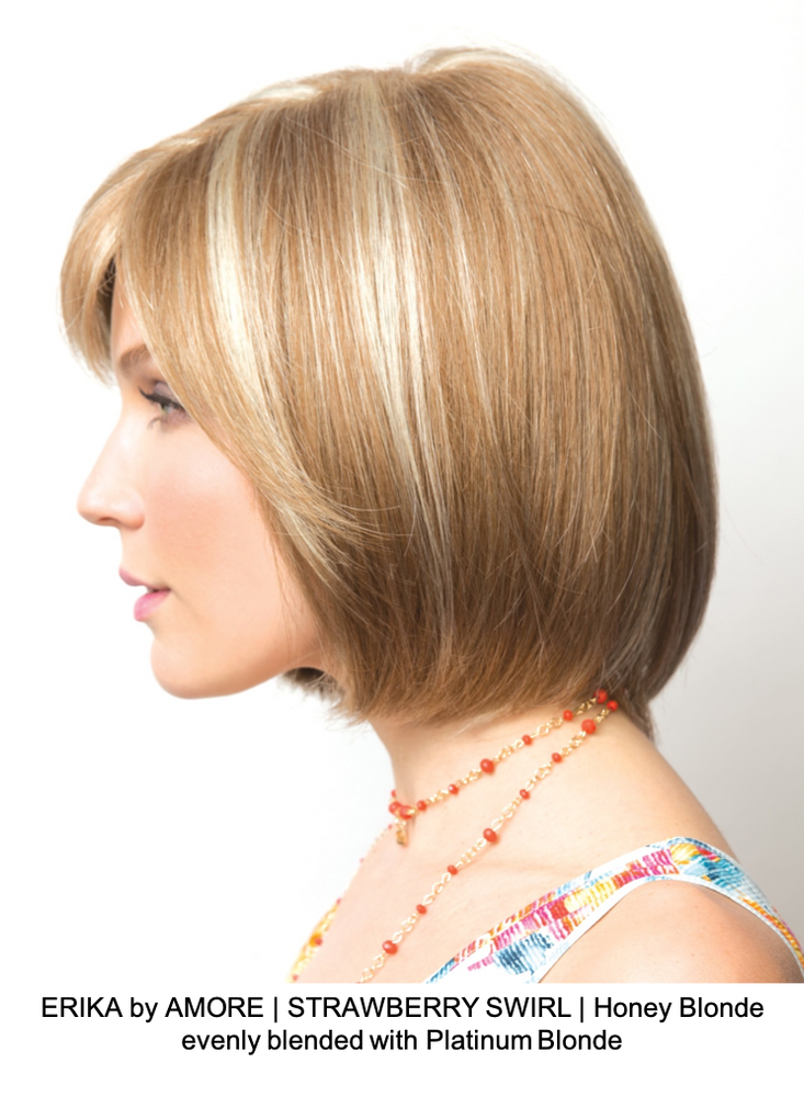 ERIKA by AMORE | STRAWBERRY SWIRL | Honey Blonde evenly blended with Platinum Blonde