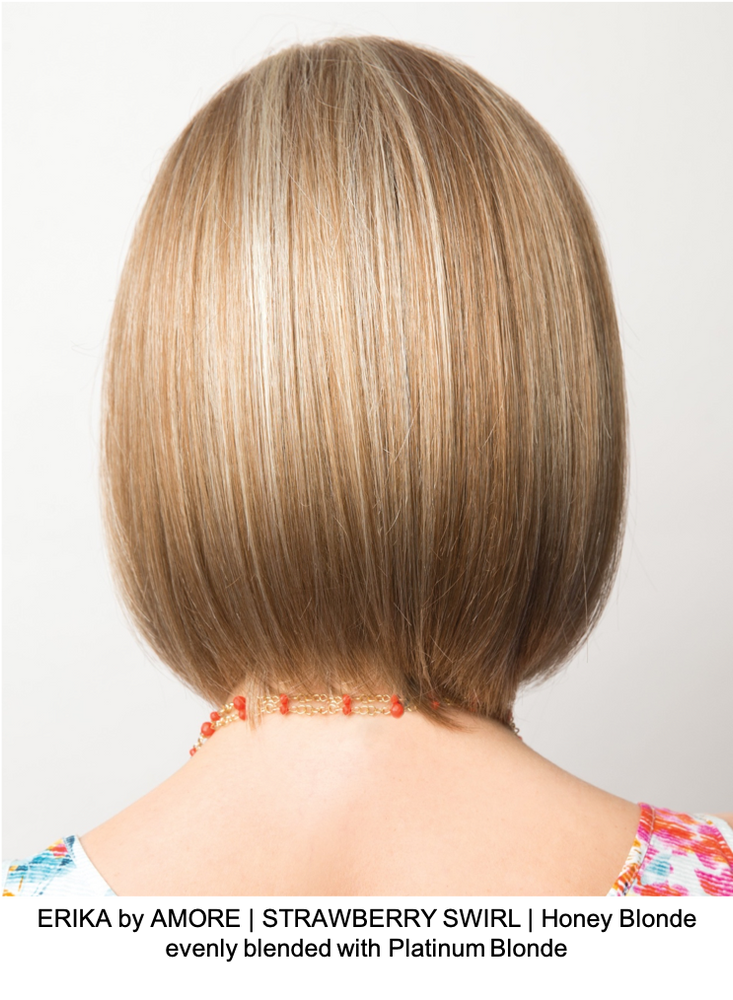 ERIKA by AMORE | STRAWBERRY SWIRL | Honey Blonde evenly blended with Platinum Blonde