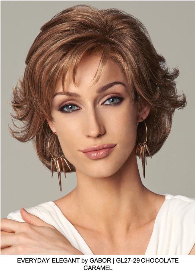 Everyday Elegant Synthetic Lace Front Wig (Mono Part)