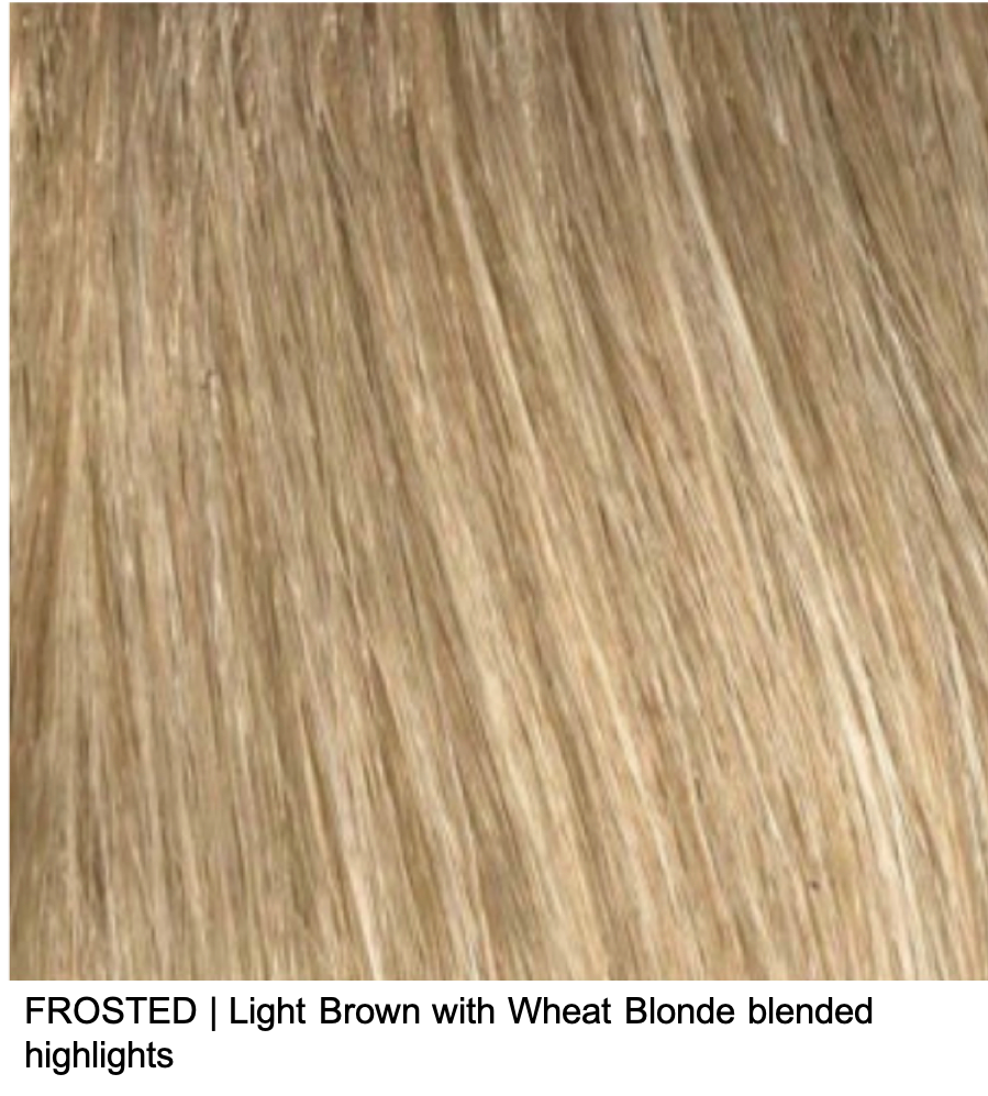 FROSTED | Light Brown with Wheat Blonde blended highlights