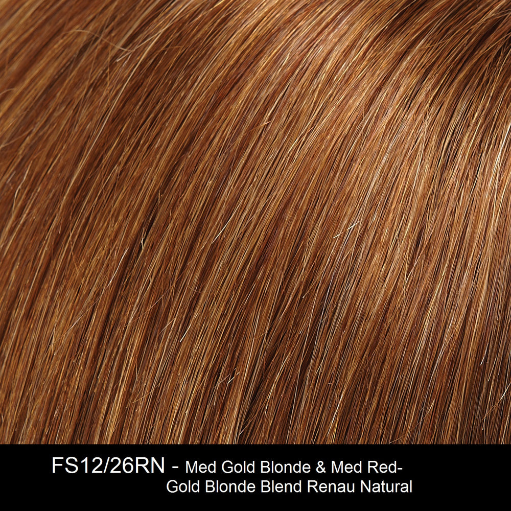 FS12/26RN | Light Gold Brown and Medium Red-Gold Blonde Blend with Medium Red-Gold Blonde Highlights