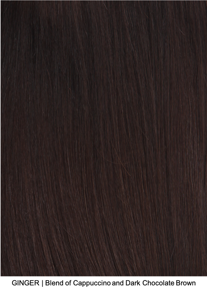 GINGER | Blend of Cappuccino and Dark Chocolate Brown 