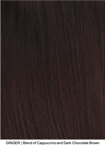 GINGER | Blend of Cappuccino and Dark Chocolate Brown 
