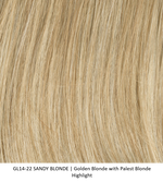 GL14-22 SANDY BLONDE | Golden Blonde with Palest Blonde Highlight