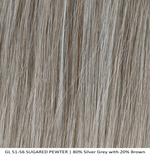 GL 51-56 SUGARED PEWTER | 80% Silver Grey with 20% Brown