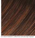 GL 8-29SS HAZELNUT | Coffee Brown with Soft Ginger Highlights Gabor