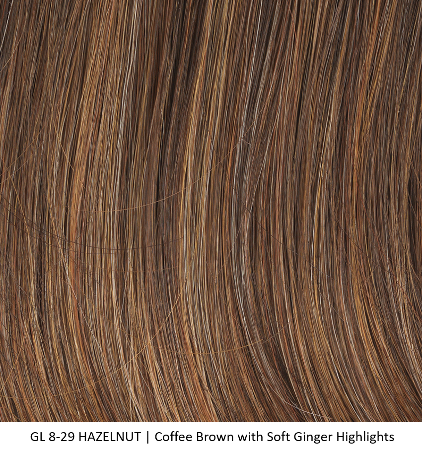 GL 8-29 HAZELNUT | Coffee Brown with Soft Ginger Highlights Gabor