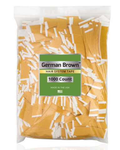 German Brown Tape strips (Bulk)